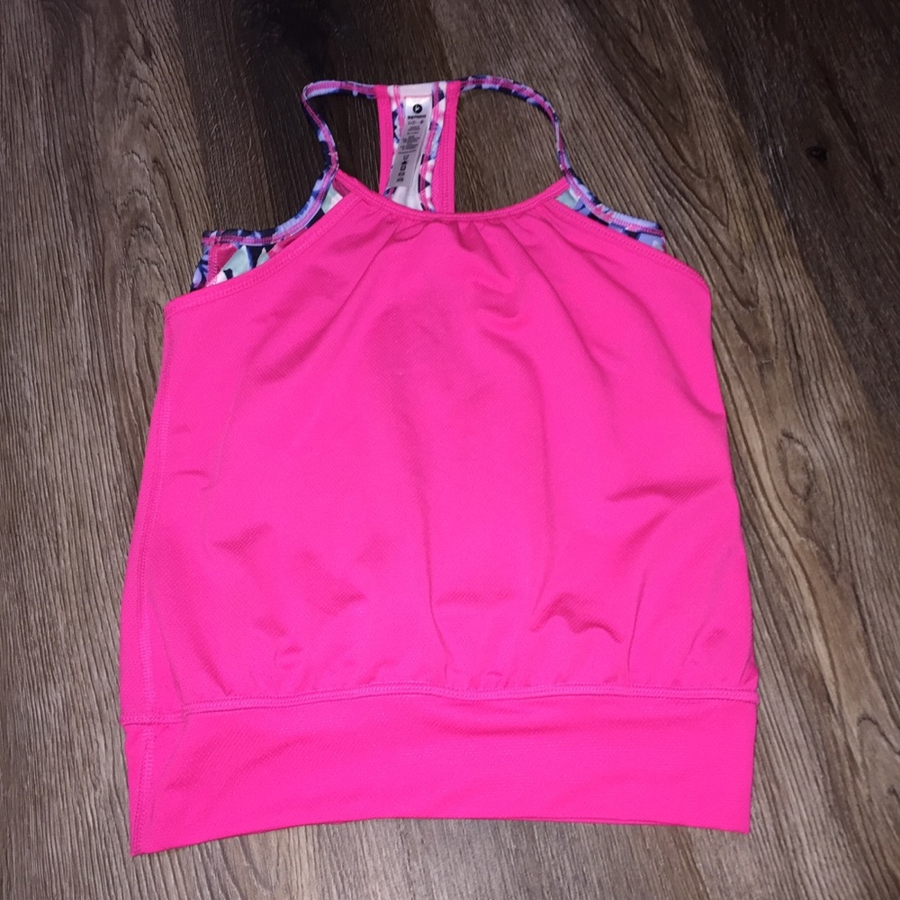 Girls Double Layer Top Size Small (7/8)